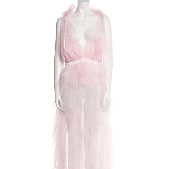 For Love And Lemons Pink Maxi Dress - Picture 4 of 6